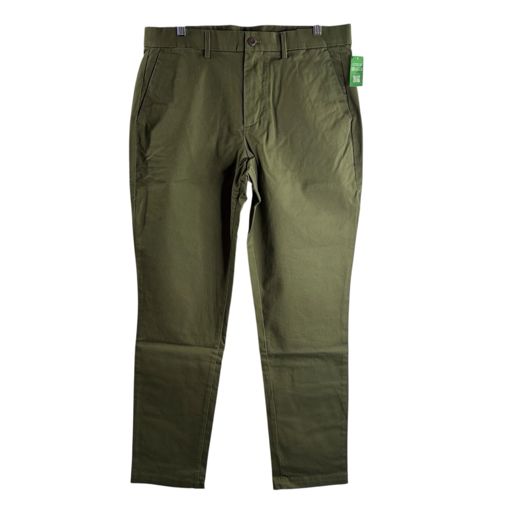 Men's GAP Khaki Green Slim Chicos Pants NWT